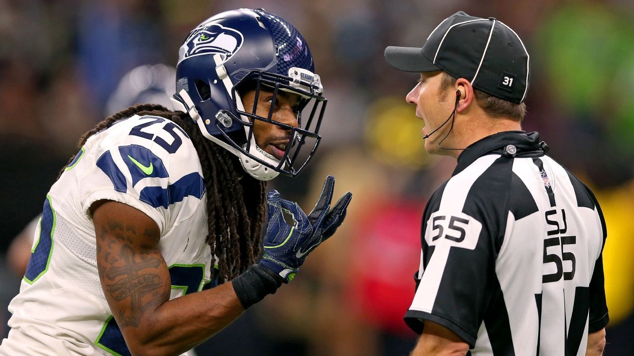 Richard Sherman suggests officials target the Seattle Seahawks