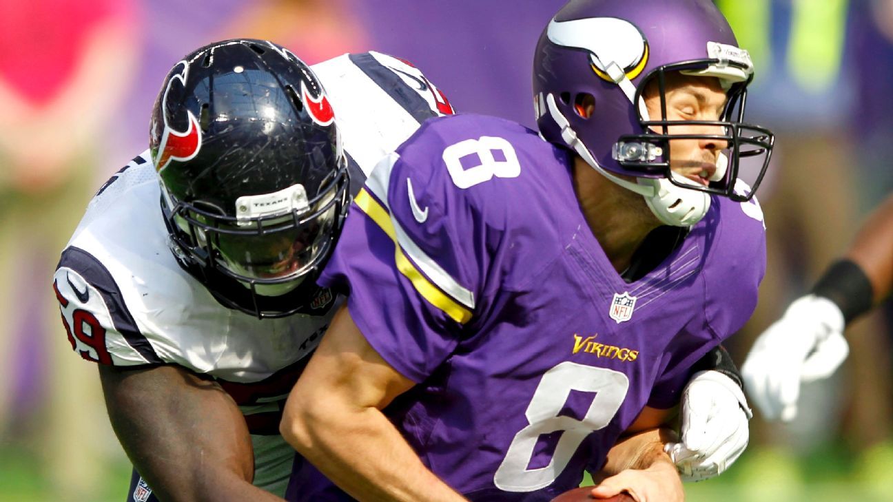 Even without J.J. Watt, defense has been strength of Texans