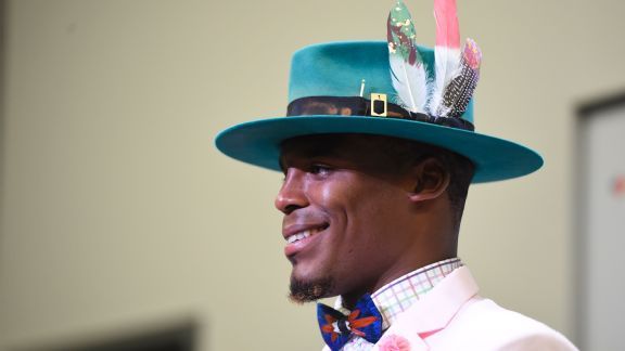 cam newton blue hat