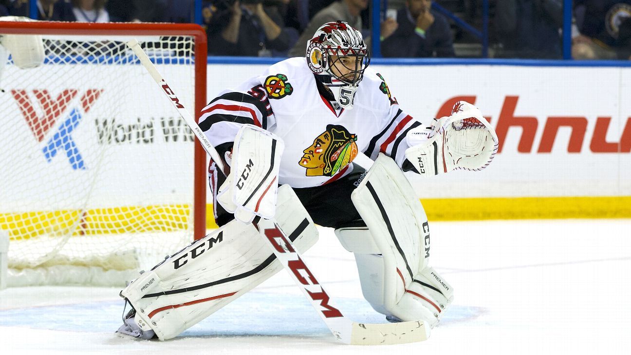 Chicago Blackhawks could get G Corey Crawford back on Friday