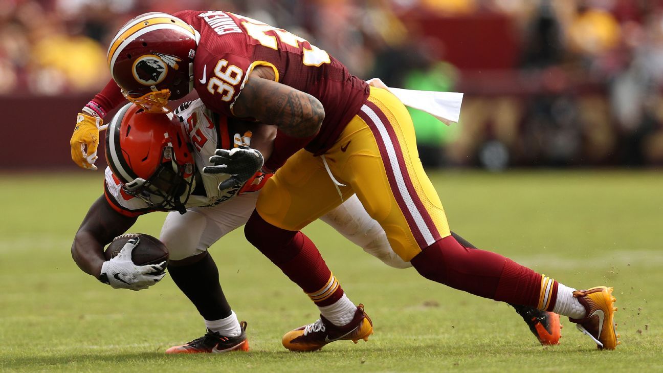 After decade-long search, Redskins hope safeties Su'a Cravens, D.J. Swearinger excel