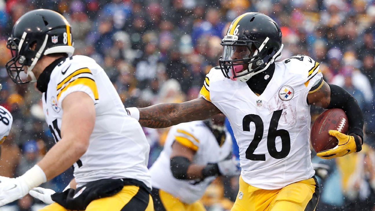 Steelers dash through Bills' snow with one horse: Le'Veon Bell