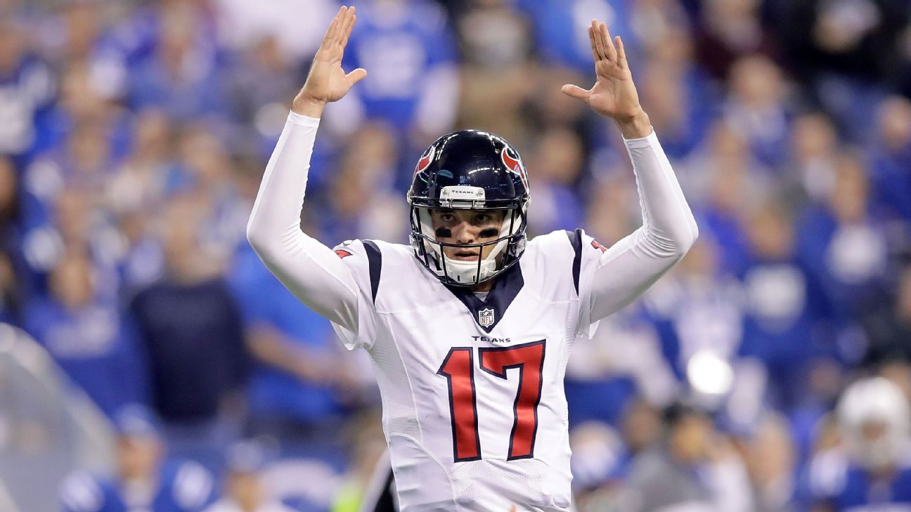 Brock Osweiler thinks Houston Texans red-zone offense 'unacceptable'
