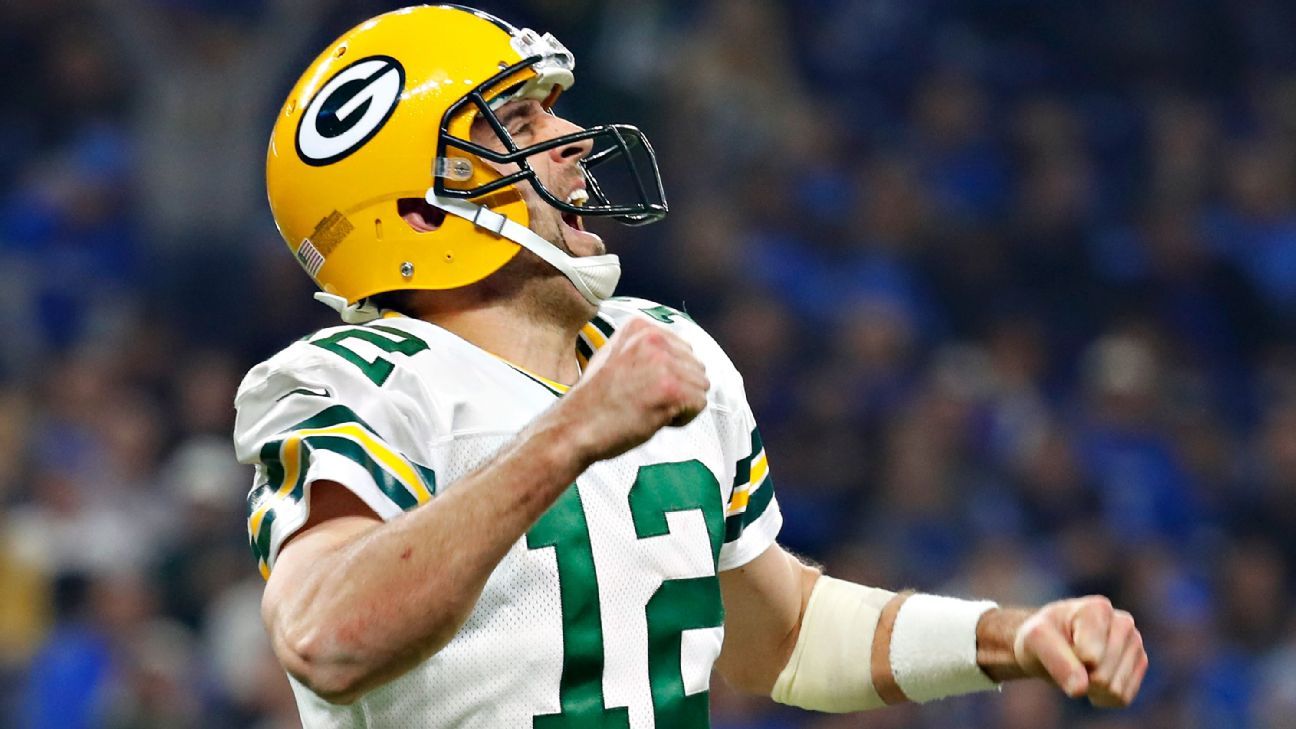 For ultra-competitive Aaron Rodgers, intense approach 'never takes a break'