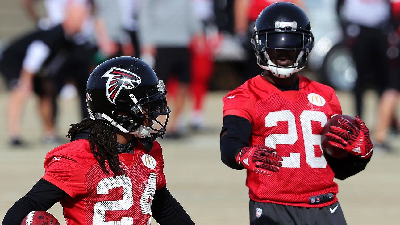 Devonta Freeman happy to share Falcons backfield with 'brother' Tevin Coleman