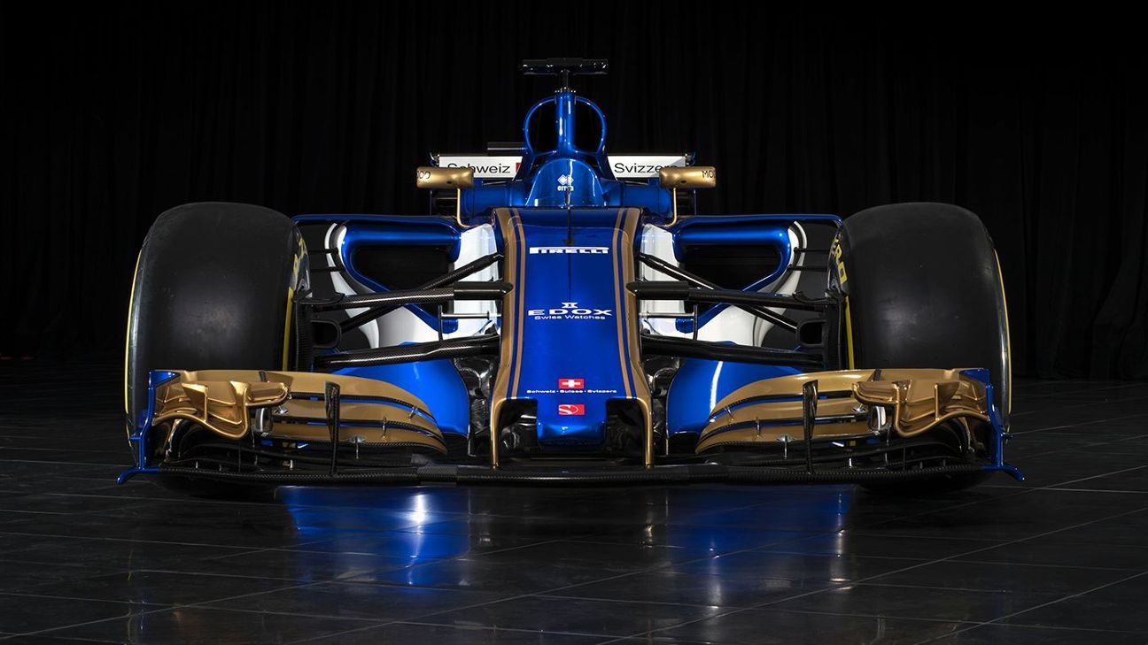Sauber releases first pictures of its 2017 car