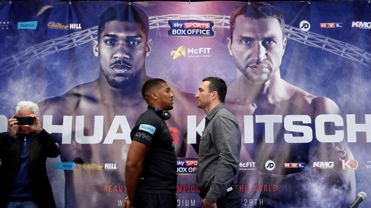 Rankings: Joshua-Klitschko could decide who's the division best