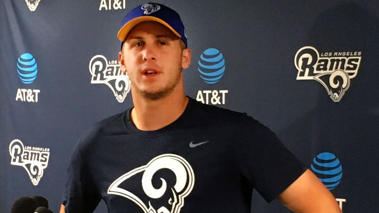 Rams QB Jared Goff 'wants to be great' and is putting in the work