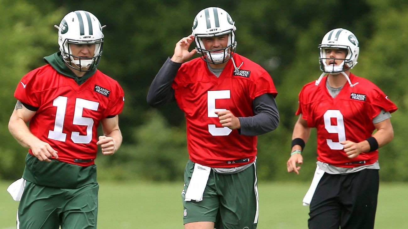 Jets' three-way QB battle: Legit competition or charade?