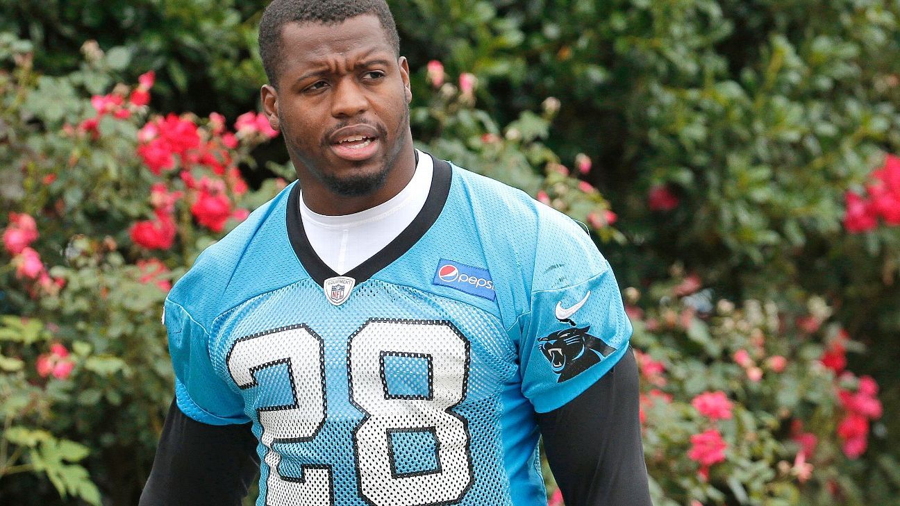 Jonathan Stewart not worried about losing carries to Christian McCaffrey