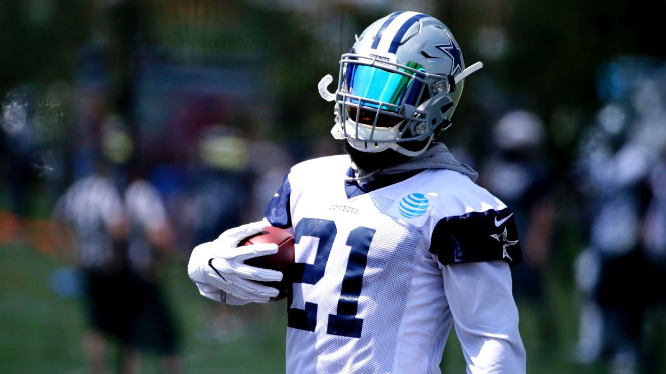 Ezekiel Elliott is back to work, and Jason Garrett isn't backing off