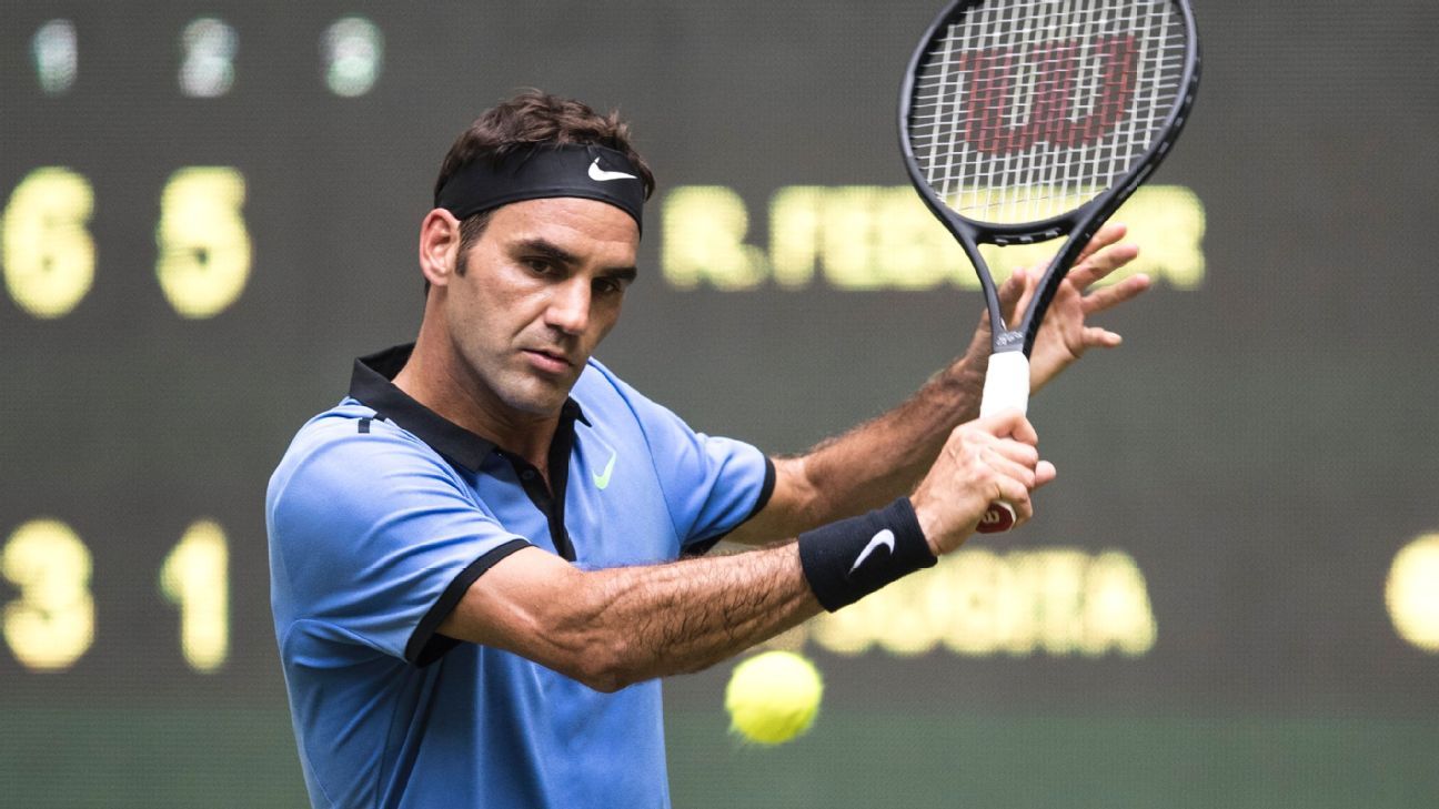 Roger Federer sails past Yuichi Sugita at Halle Open - ESPN