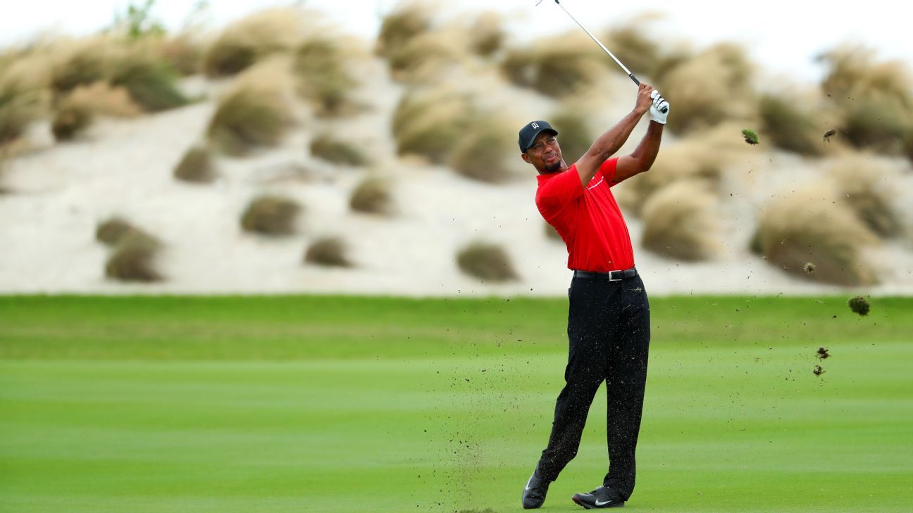 tiger woods second round tee time