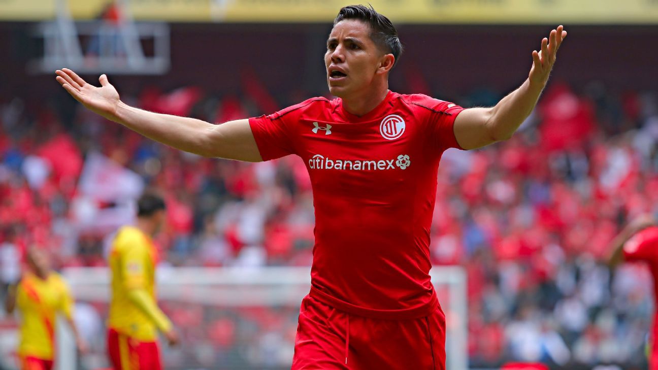 Chispa' Velarde deja Toluca y tiene futuro desconocido