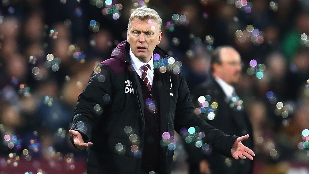 Premier League manager changes: Pardew awful but Moyes saves West Ham