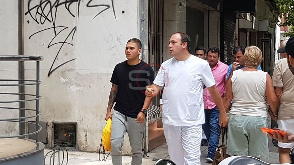 Juan Fernando Quintero se hace la revisión en River