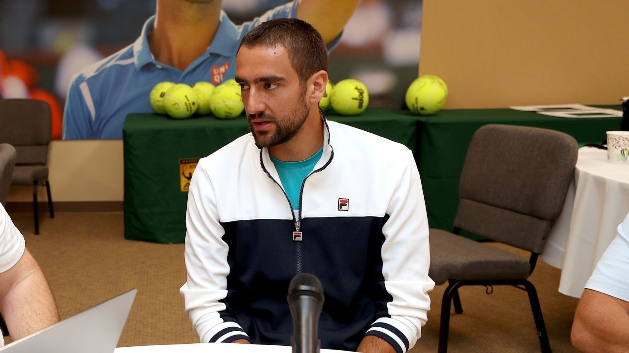 Cilic está subido a una nube en California