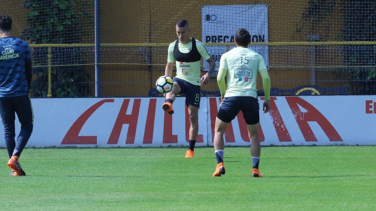 Aguilar and Lainez absent from America's training.