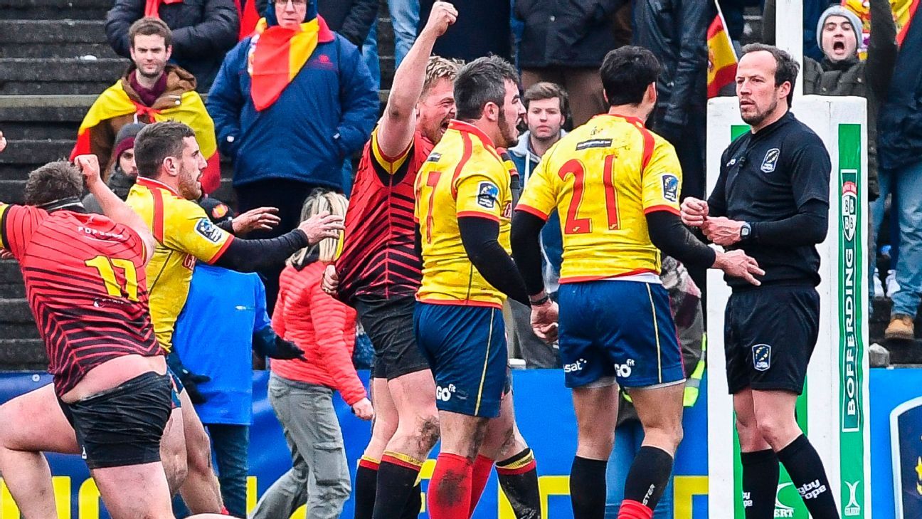 World Rugby intercedió en la polémica España-Bélgica