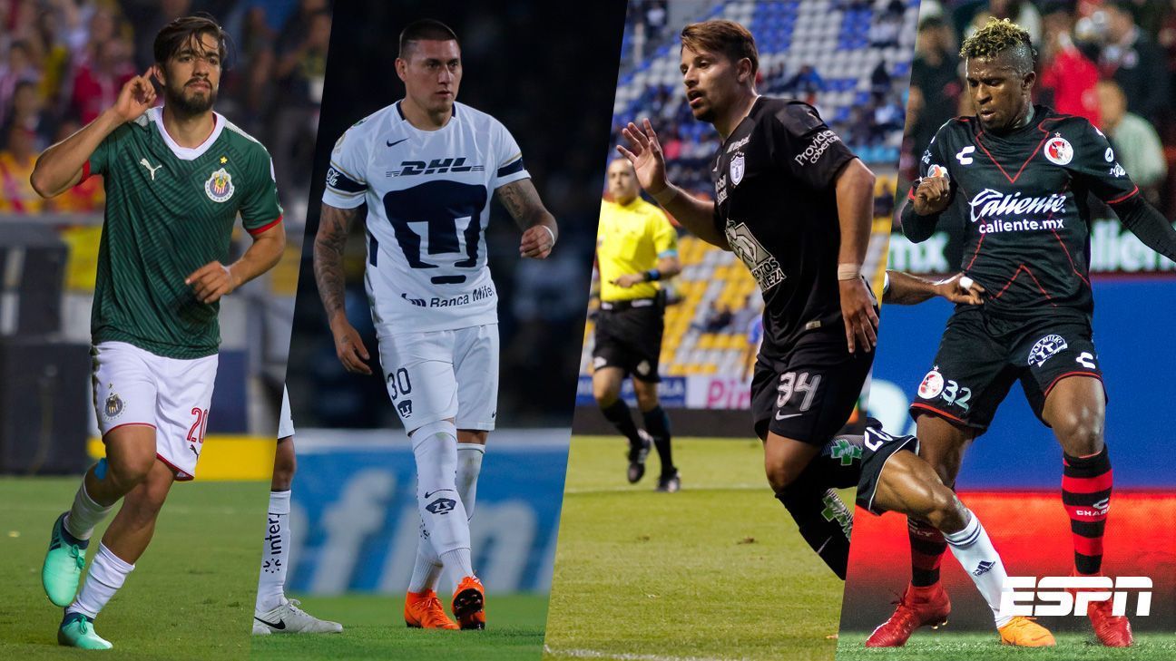 Nueve equipos luchan por un boleto a liguilla en el cierre del Clausura 2018