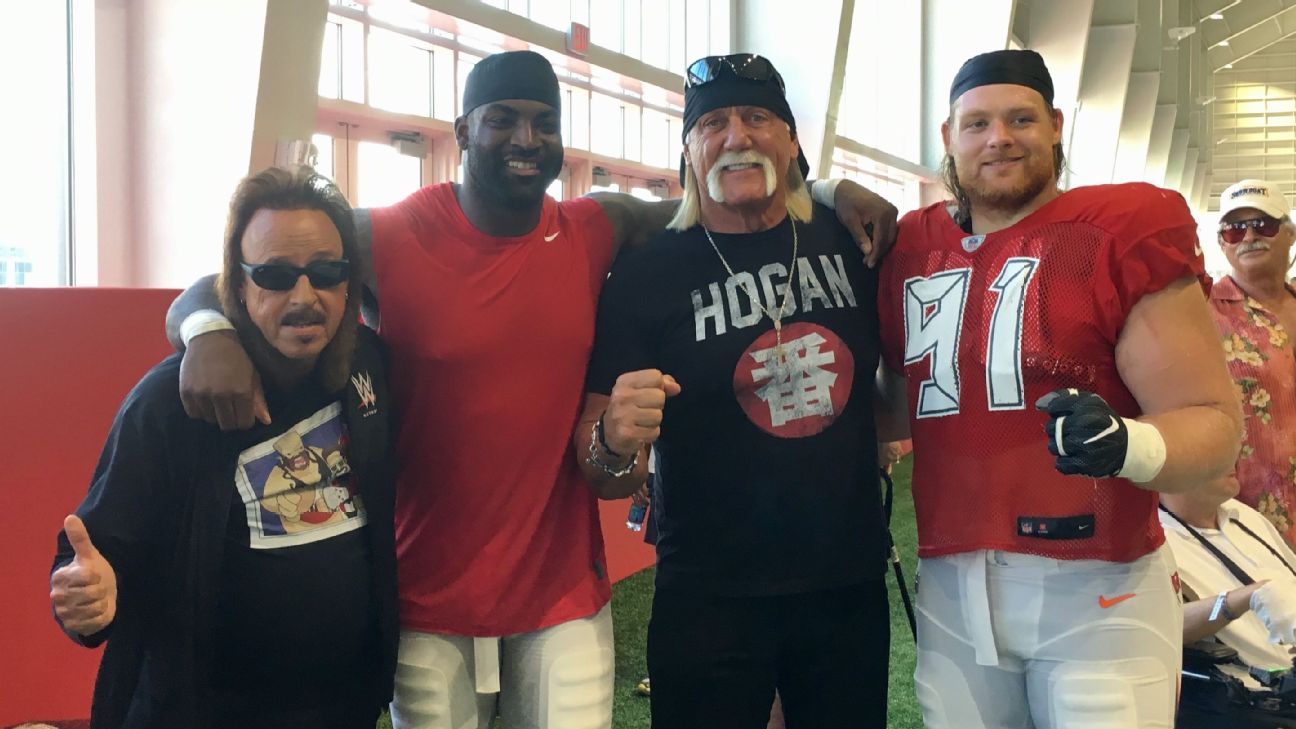 Image result for hulk hogan bucs camp