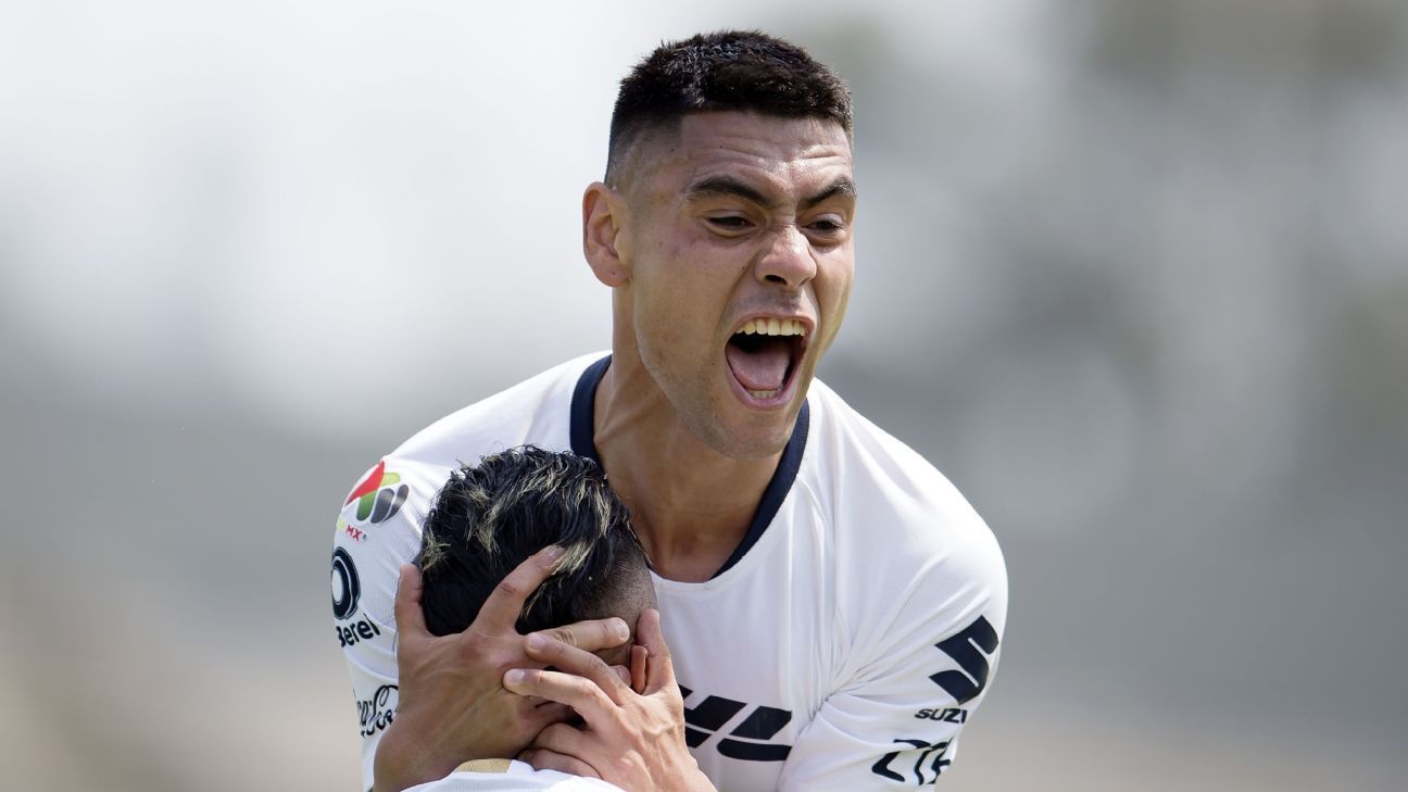 Pumas denied U's offer for Felipe Mora.