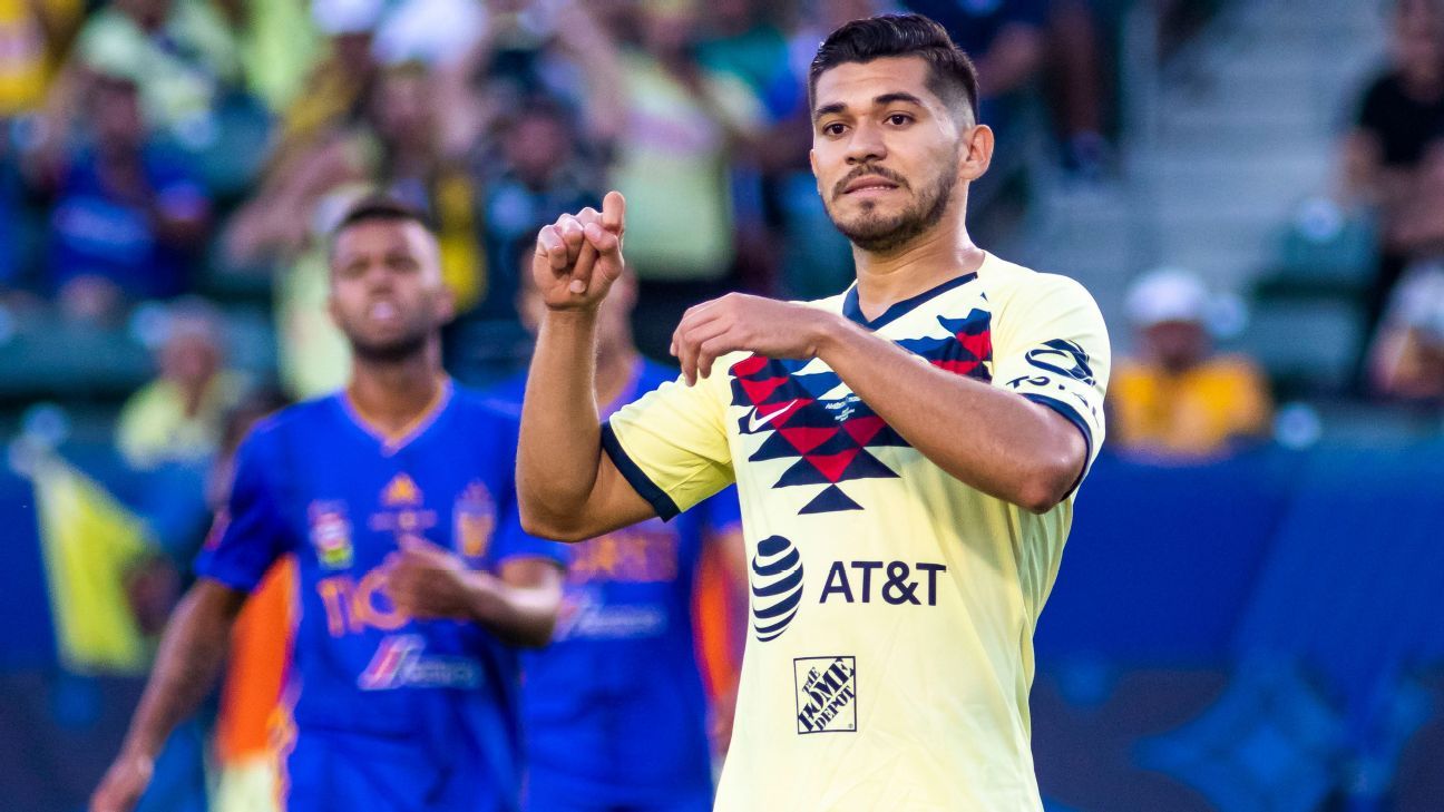 Henry Martín encabeza el ataque de América ante Tigres