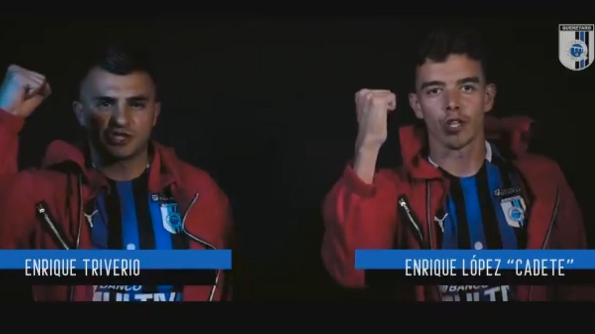 Querétaro suma a Enrique Triverio y Enrique López 'Cadete