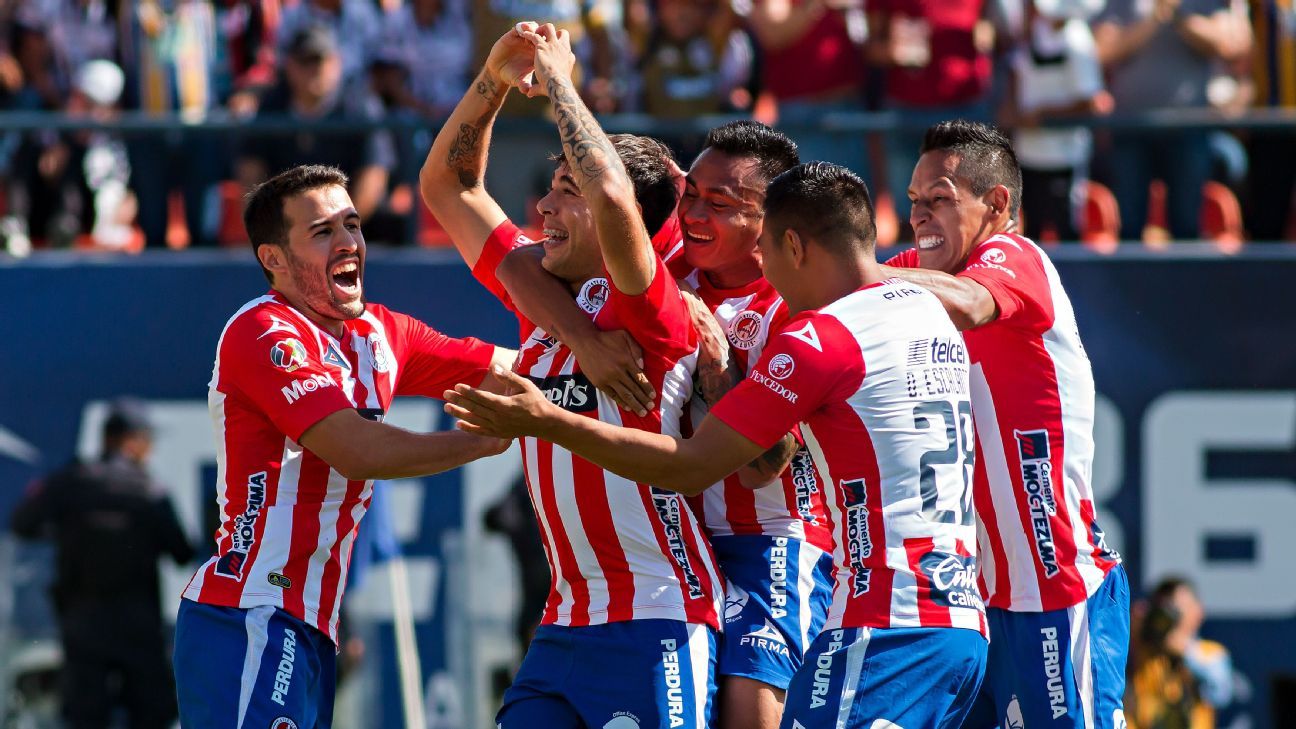 Matías Catalán anota el primer gol de San Luis en su regreso a primera