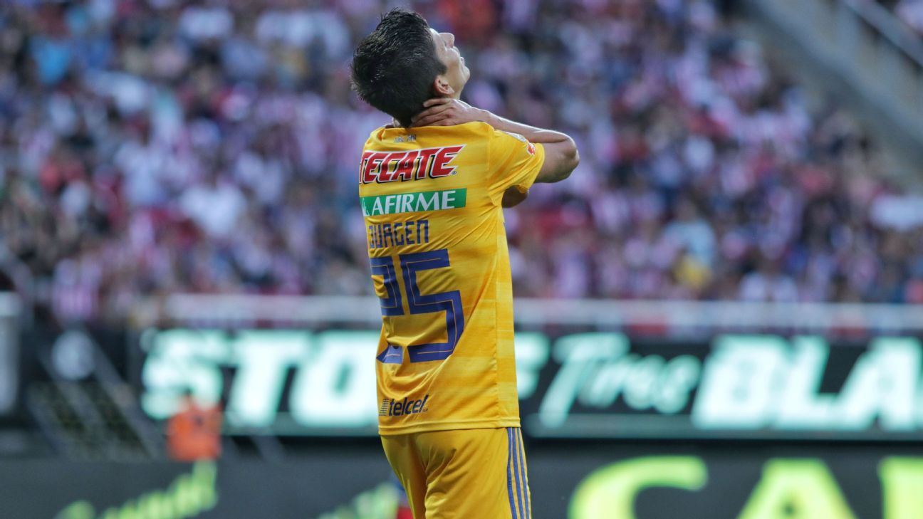 El 1x1 de la sorpresiva derrota de Tigres ante las Chivas