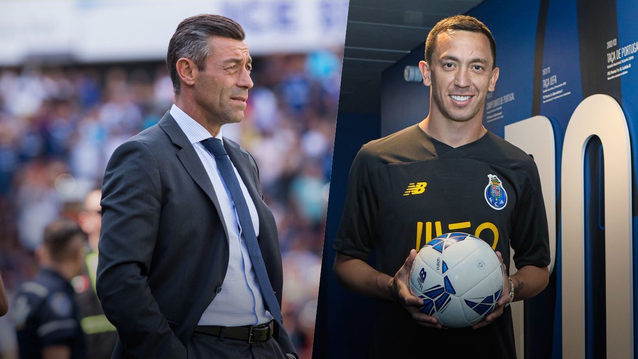 Caixinha asevera que Porto dudó en sumar a Agustín Marchesín