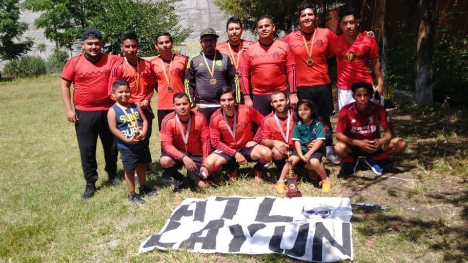 Atlético Layún', el equipo de Fut 7 dedicado al lateral de Rayados