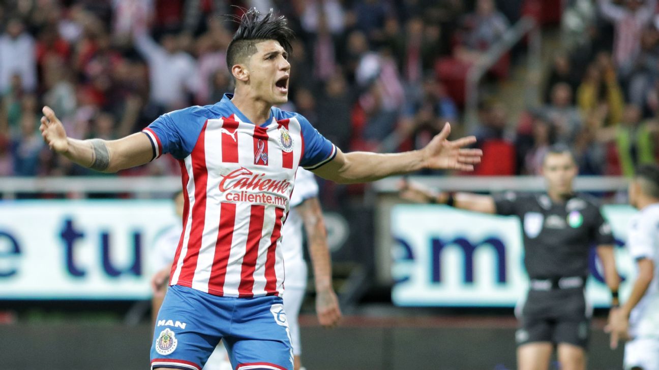 Alan Pulido, virtual campeón de goleo en el Apertura 2019