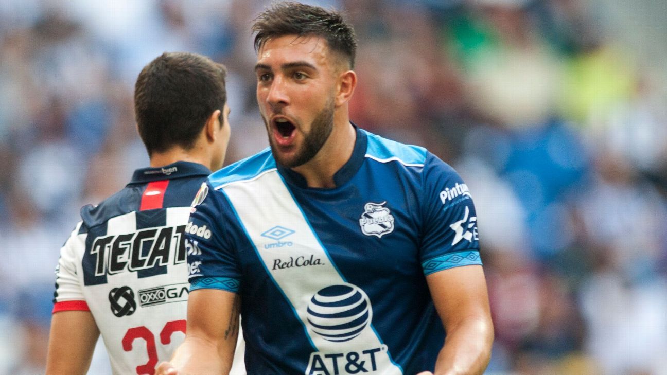 Vancouver Whitecaps busca al delantero de Puebla Lucas Cavallini