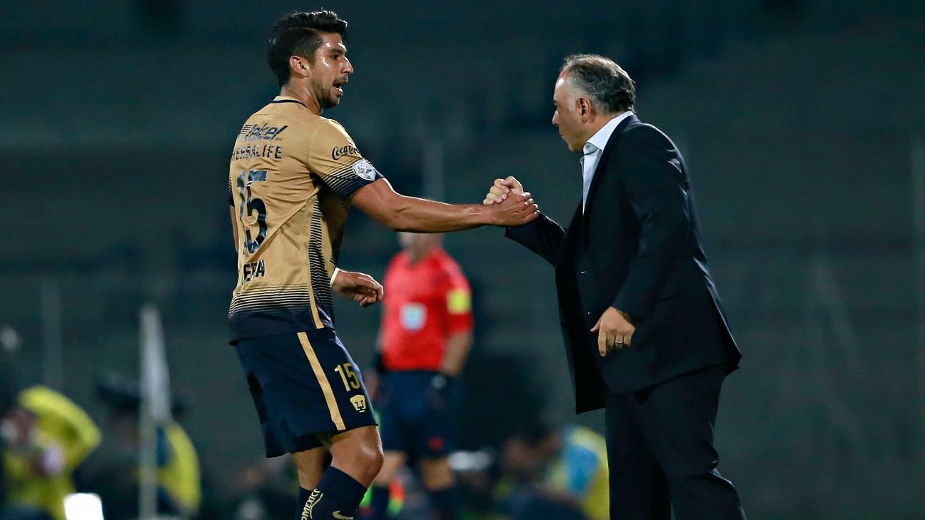 Canteranos que debutaron con Guillermo Vázquez en Pumas