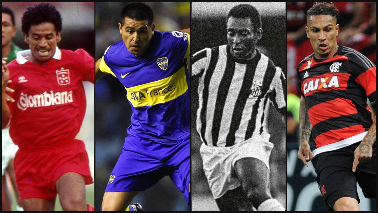 Los diez grandes jugadores de la historia de la Copa Libertadores - ESPN