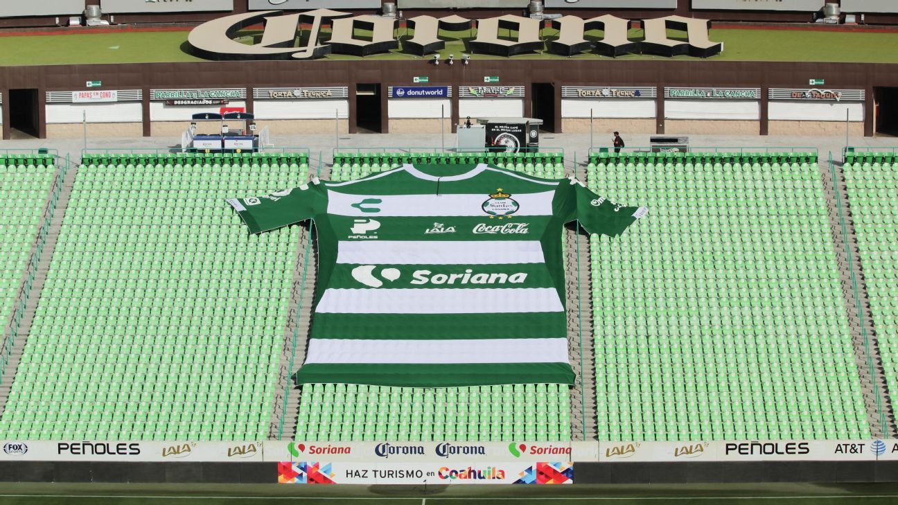 Santos Laguna, con ocho casos positivos por coronavirus