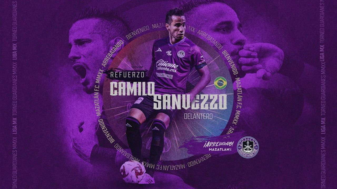 Camilo Sanvezzo llega como refuerzo a Mazatlán