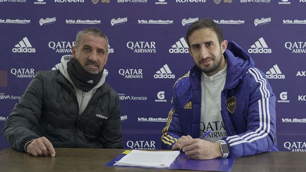 Otra firma en Boca: Izquierdoz arregló su continuidad