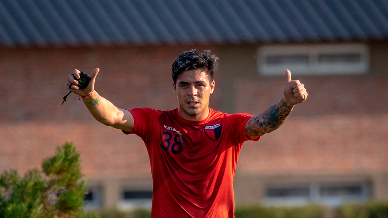 Brian Fernández superó el COVID-19 y ya se entrenó en Colón