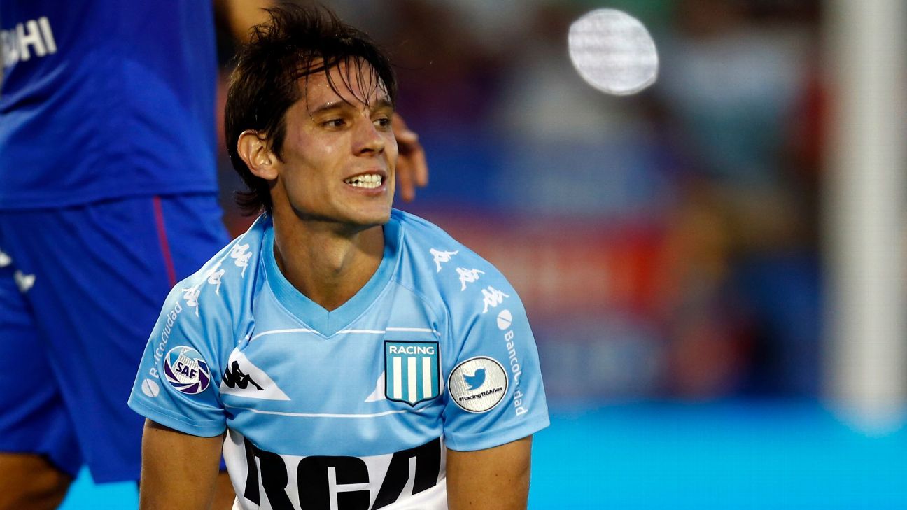 Augusto Solari got injured and will be sidelined for Racing against Arsenal.