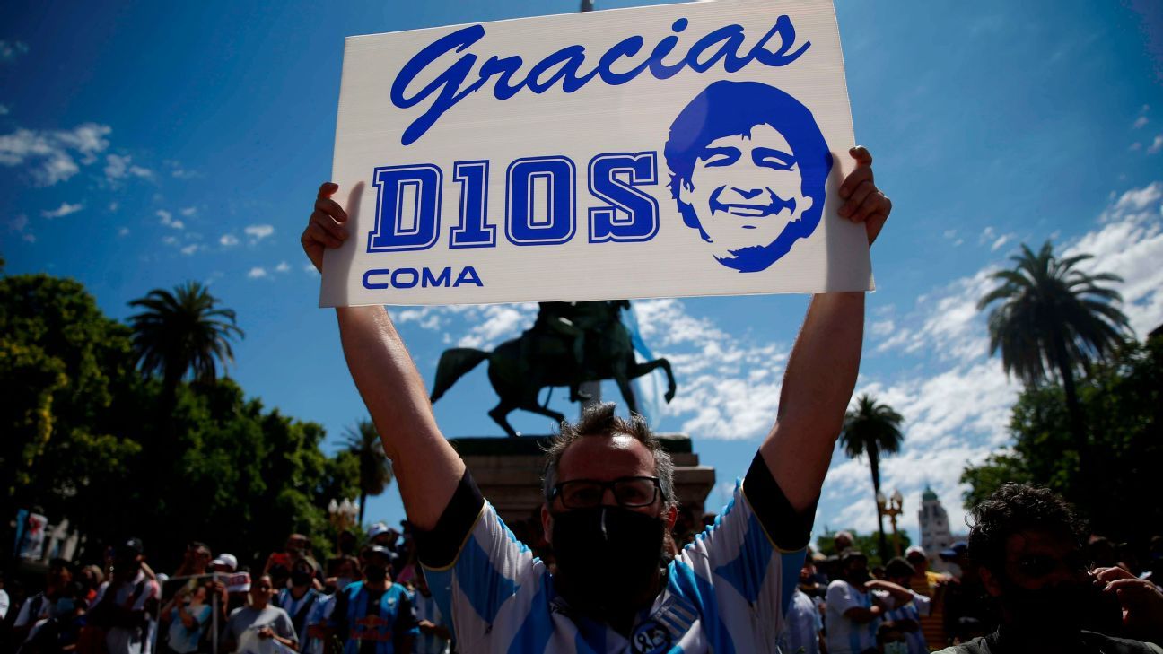 El pueblo argentino celebró a Diego Maradona, su ídolo inmortal