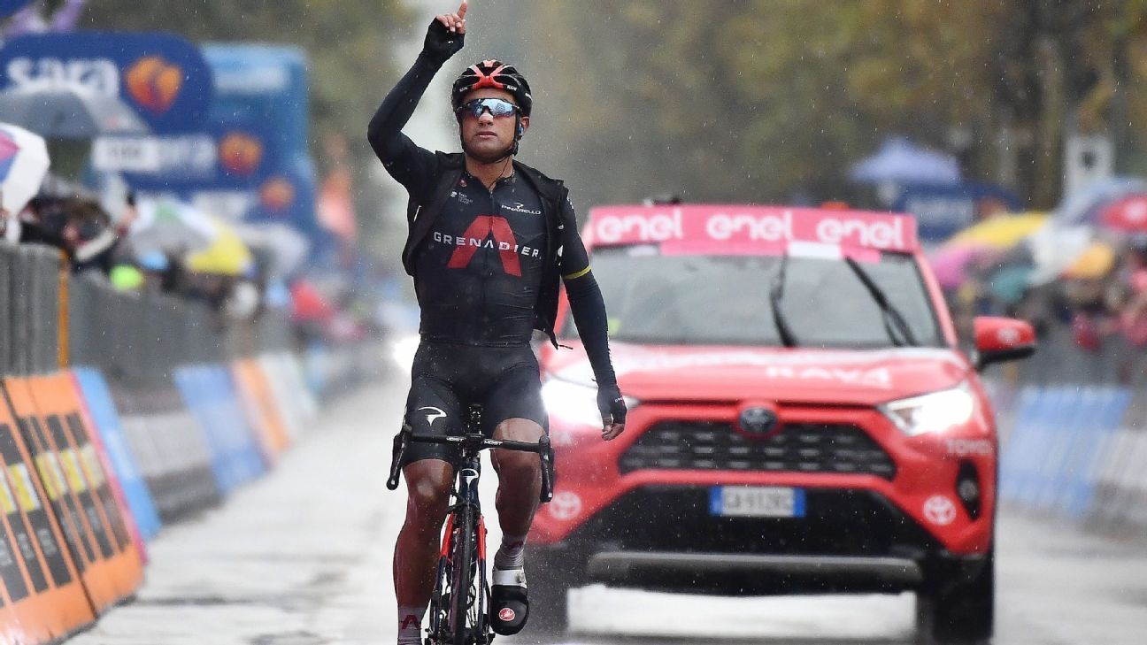 Jonathan Narváez takes the lead in the overall classification at the Tour of Austria - ESPN