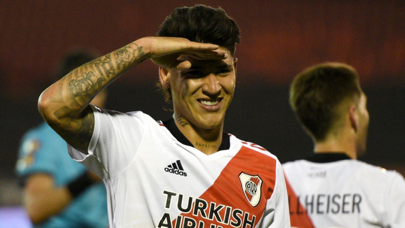 Carrascal suma gol a su técnica y gana puntos con Gallardo en River