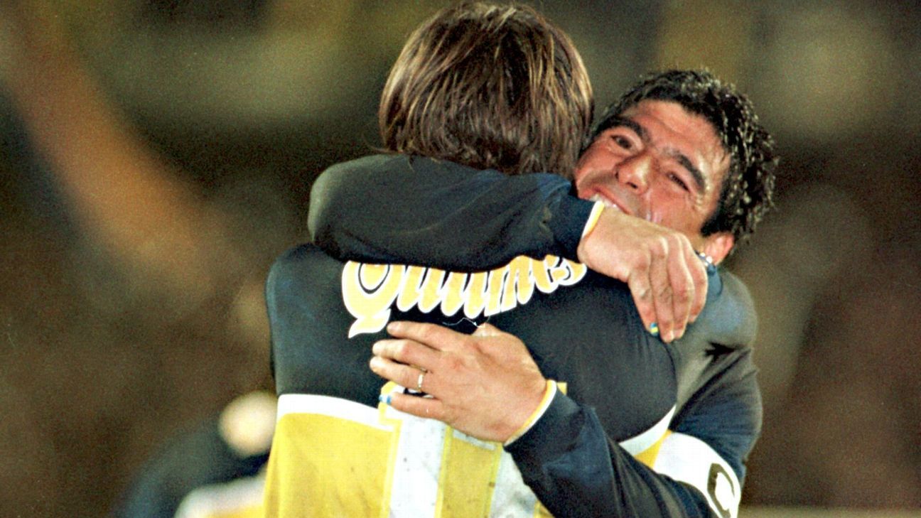 Maradona y el día de su último regreso a las canchas