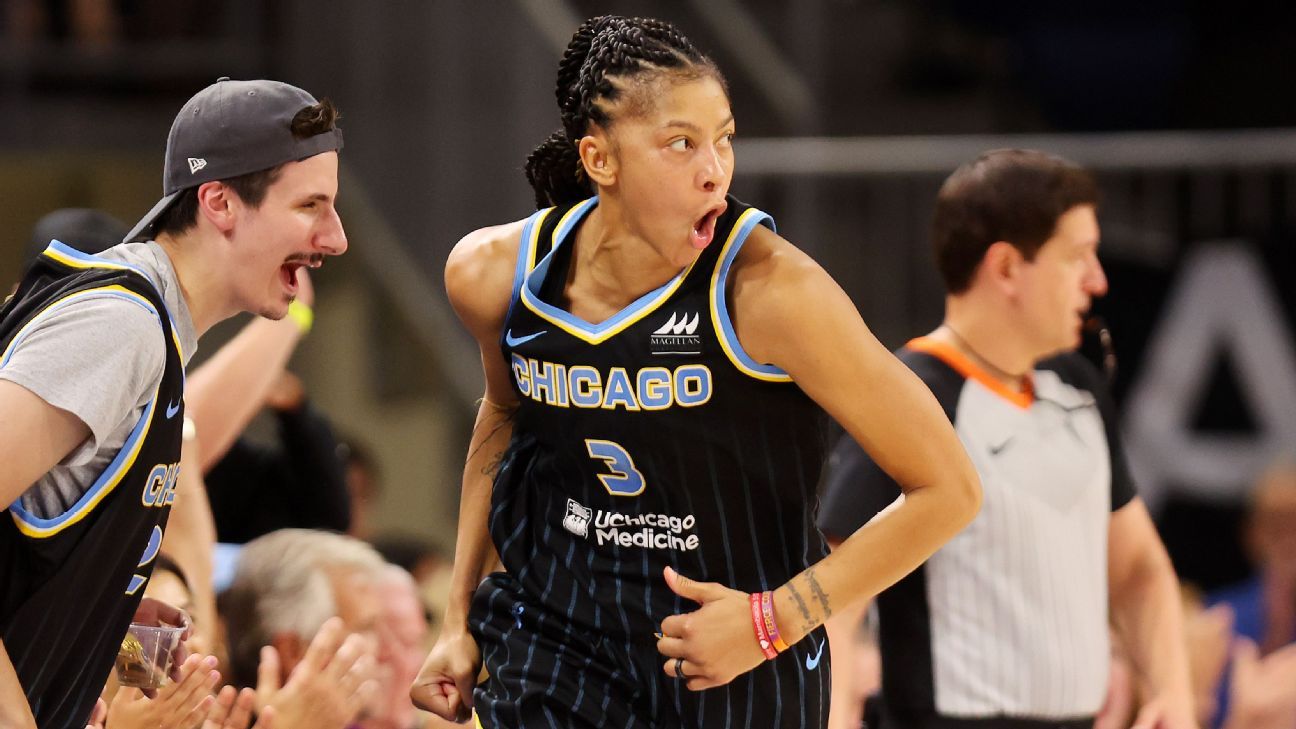 Candace Parker thriving, making history as Chicago Sky push to return to WNBA Finals