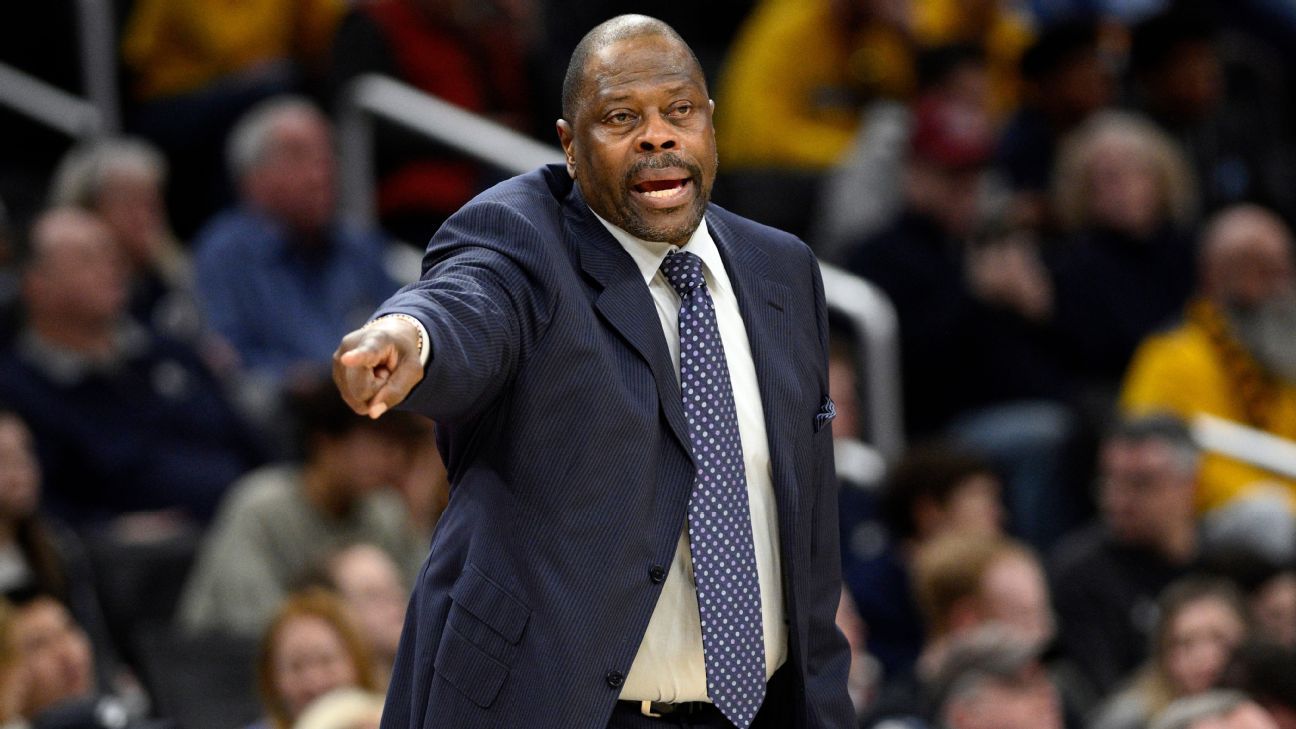 Patrick Ewing's Hoyas lose big in Big East blowout to end 'rough year