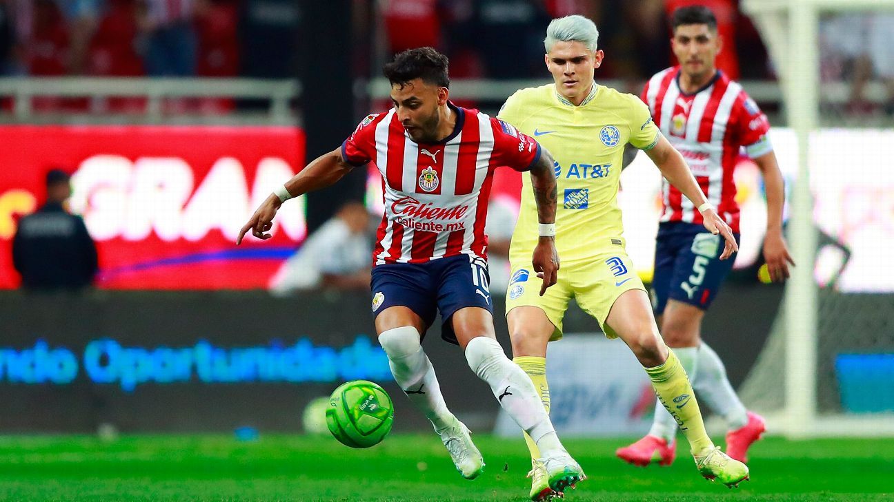 Alexis Vega and his pending account with Chivas: scoring against América - ESPN