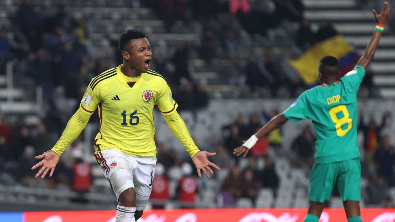 Gol de Óscar Cortés, entre los mejores del Mundial Sub 20 - ESPN