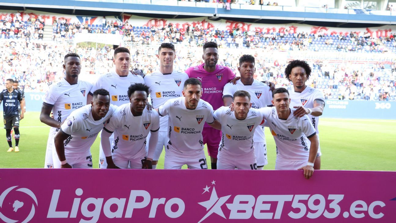 El posible once de Liga de Quito para recibir a Delfin - ESPN